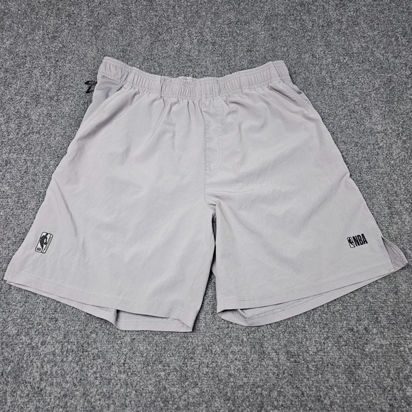 NBA Other - NBA Basketball Shorts Mens Large Gray Athletic Gym Performance Training Lined